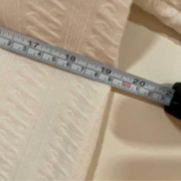 Vintage 1960 70 White Cable knit Long Sleeve Retro Tennis Prep Dress - Picture 10 of 17